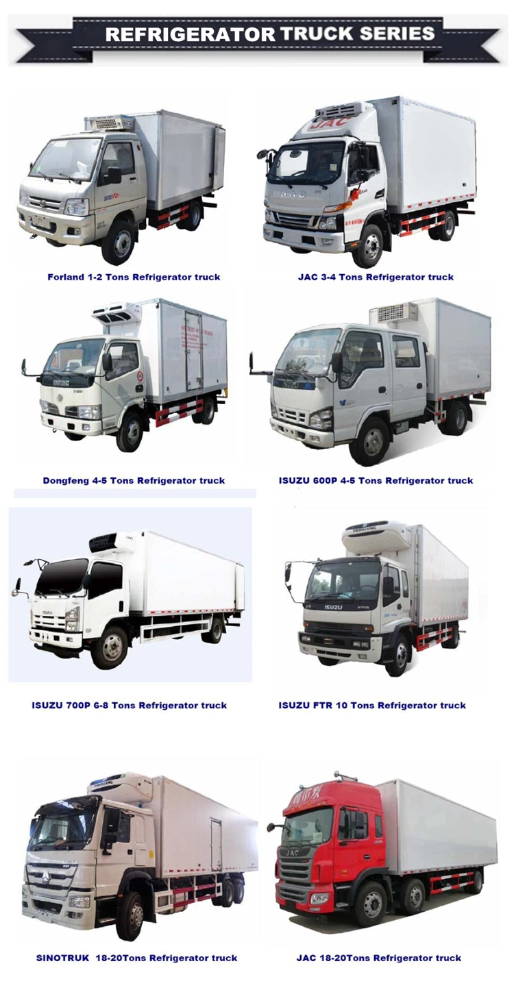 Dongfeng Mini 1-1.5 Tons Freezer Refrigerated Van Cooler Truck for Sale