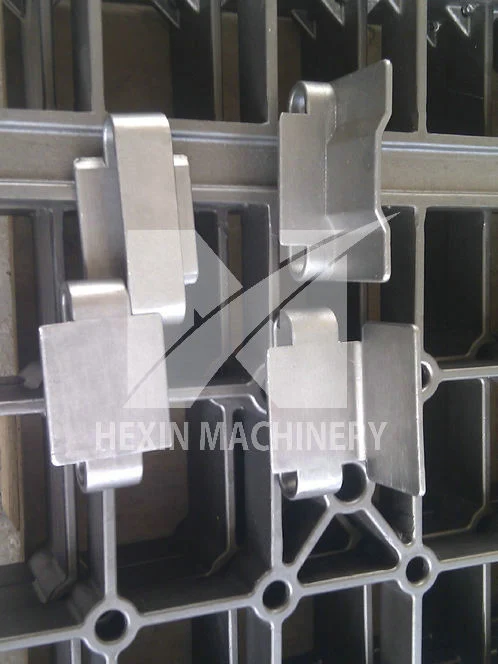Cast Link Belt for Conveyor Belt Furnaces by Lost Wax Investment Casting