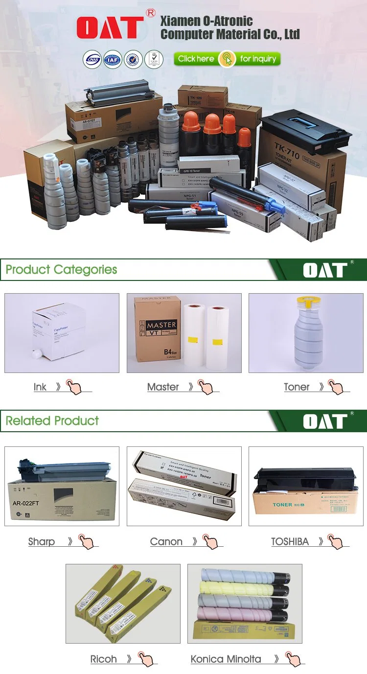 Compatible Konica Minolta Tnp22 Tnp-22 Toner Cartridge for Bizhub C35 C35p A0X5182 A0X5282 A0X5382 A0X5482