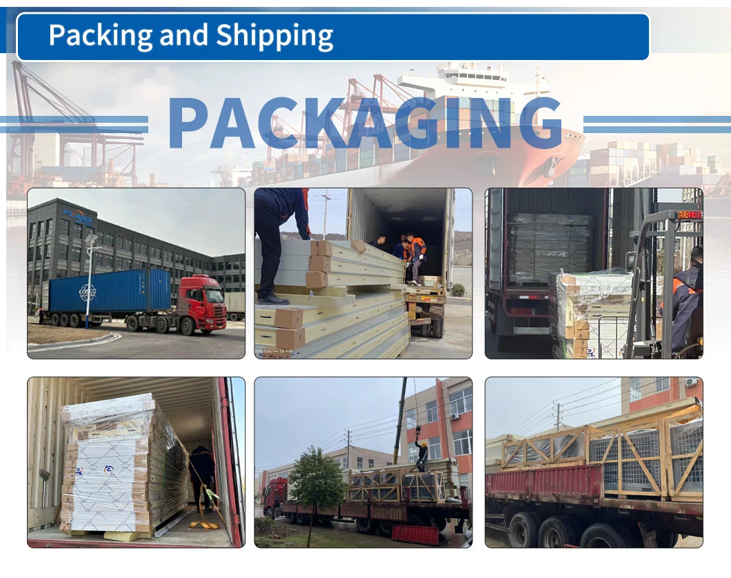 Long Service Life PU Sandwich Panel with Antirust Paint