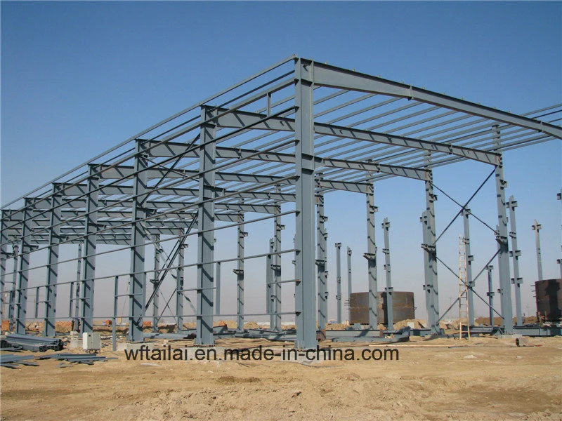 Industrial Prefabricated Modular Metal Prefab Factory Warehouse Steel Building