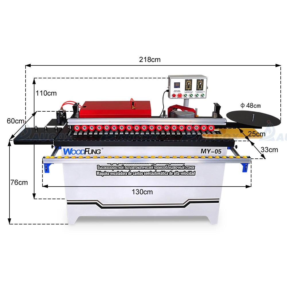 Automatic Banding Machine Furniture Cabinet Door PVC Tape Edge Bander