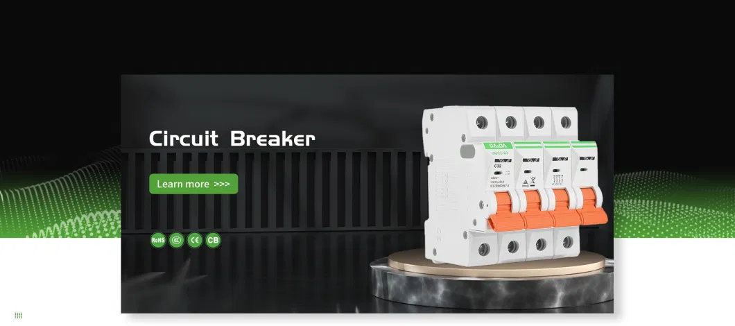 Low Voltage Products 4p Mini Circuit Breaker 6ka Electrical Electric MCB