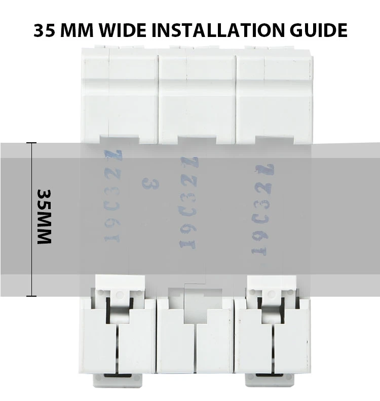 DC MCB 40 AMP Circuit Breaker 1p 32A Mininature Solar Air Electric Current Switch
