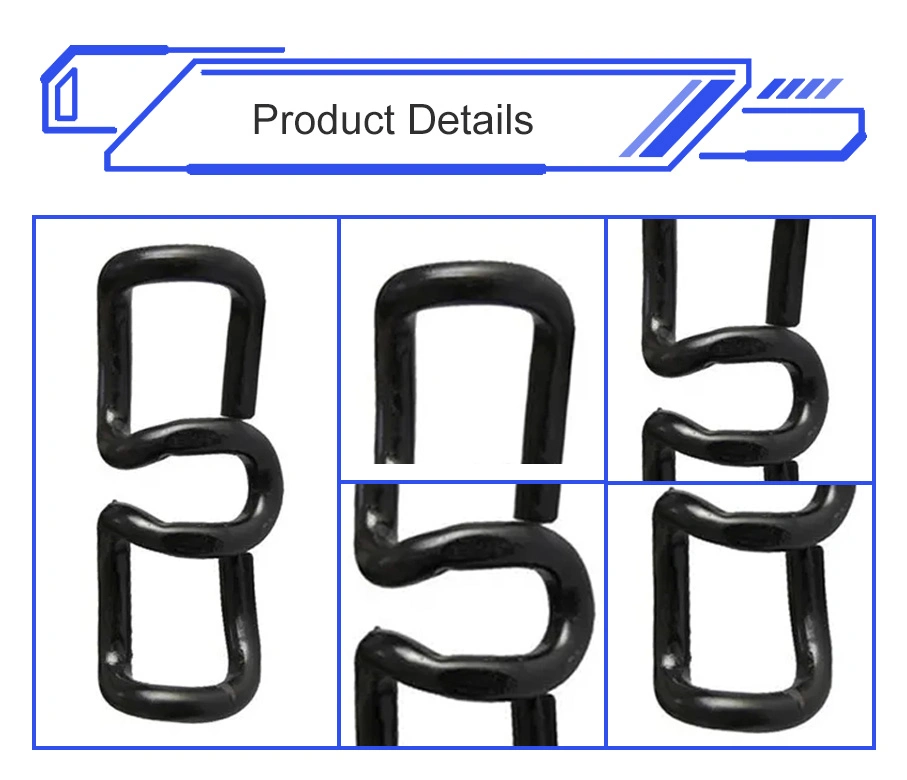 Railroad Fastening Crane Rail Clips Elastic Rail Clip for Railway Fasteners