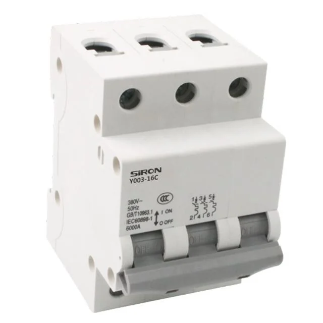 Siron Y00 Electrical Miniature Circuit Breaker Household MCB Circuit Breaker 1p/2p/3p4p AC230V/400V