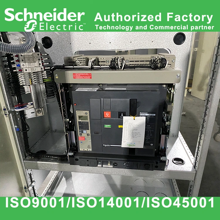 Double Schneider Breakers 1250A+1250 Low Voltage Swichgear Outgoing Panels 400V/415V/440V/50zh/60Hz