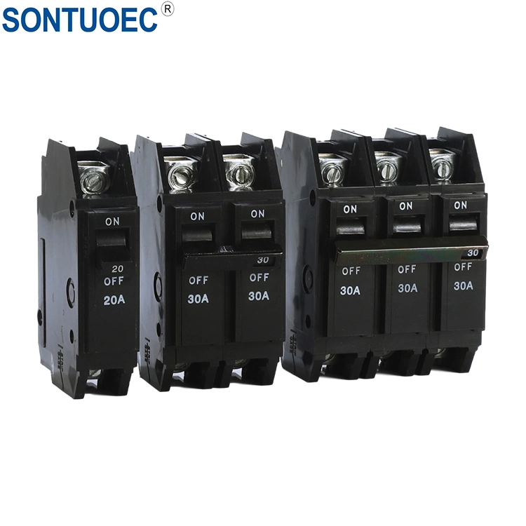 MCB Thqc 15A-100A AC120/240 1p/2p/3p Over-Voltage Protection Circuit Breaker