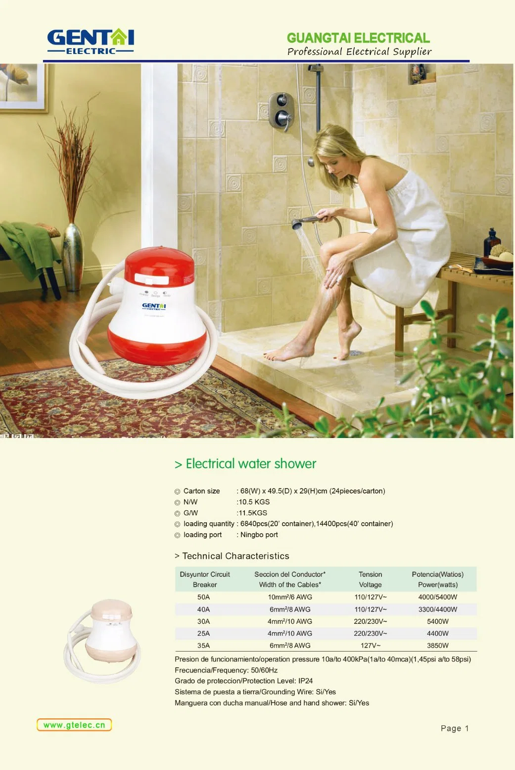 Veto G5200 Shower Consumer Unit
