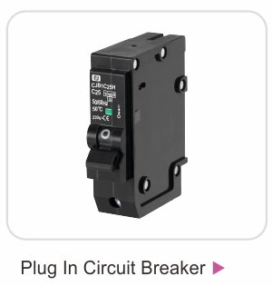 Cjm1 DIN Rail Mount 1-4p 16A AC Mini Home Circuit Breaker