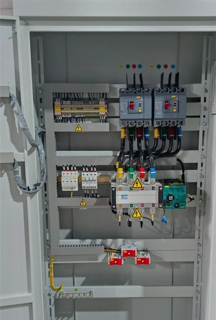 10kw Diesel Generator Double Switching Distribution Cabinet Control Panel