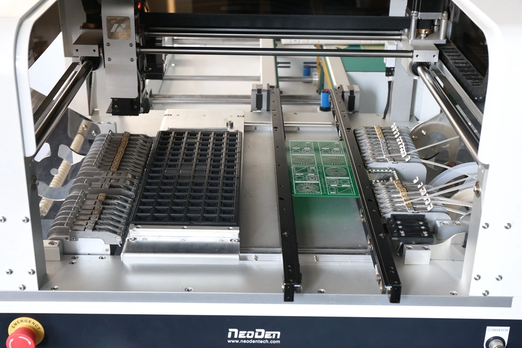 Neoden4 Pick and Place Unit with Conveyor for Overlong LED PCB Assembly