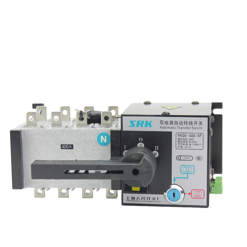 40-Year Factory 16A-3200A 3pole 4pole Automatic Changeover and Manual 3 Phase Transfer Switch