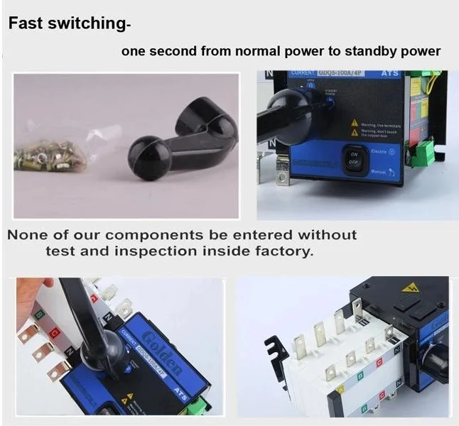 Automatic Transfer Switch ATS 3p 4p for Generator