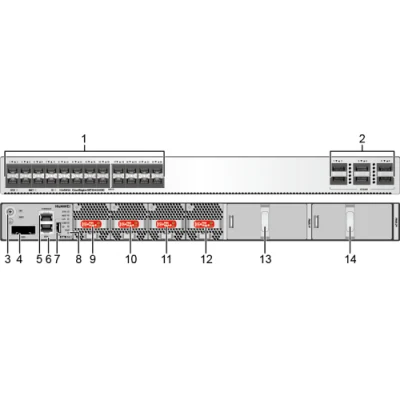  S6730-H24X6c S6730-H Series 24*10GE SFP+, 6*40GE Qsfp28 порты коммутатора сети