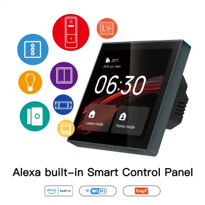 SLS WiFi Zigbee Smart Control Panel Control Switch with Music Игрок