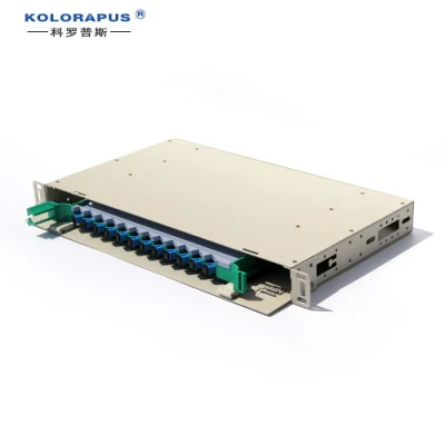  Kolorapus SC 12 портов Оптическая коммутационная панель оптоволоконное распространение Коробка