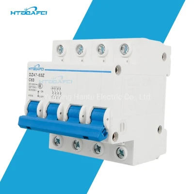  Горячая продажа 2p DC солнечной мини-прерыватель цепи 3A 6A 10A 16A 20A 25A 32A 40A 50A 63 MCB постоянного тока для фотоэлектрических систем