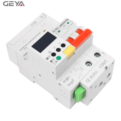 Geya Gyrc-Zn01 2p/32A Автоматический выключатель WiFi Smart Tuya однофазный Миниатюрный автоматический выключатель дистанционного управления на DIN-рейке Модульный MCB