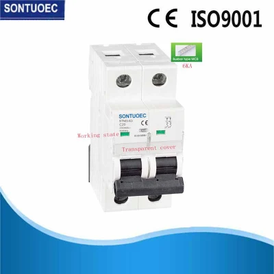  MCB 4p 63A 6ka Электрический миниатюрный автоматический выключатель D Curve