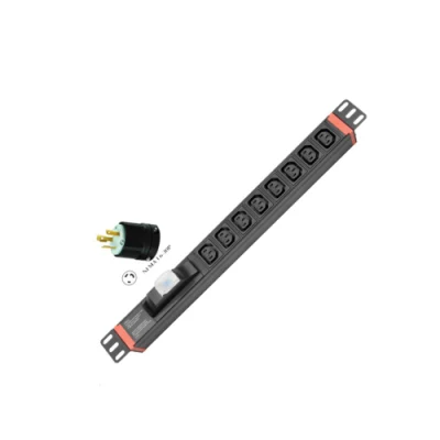  Стандартный базовый PDU IEC C13 C19 с переключателем SPD MCB Модуль