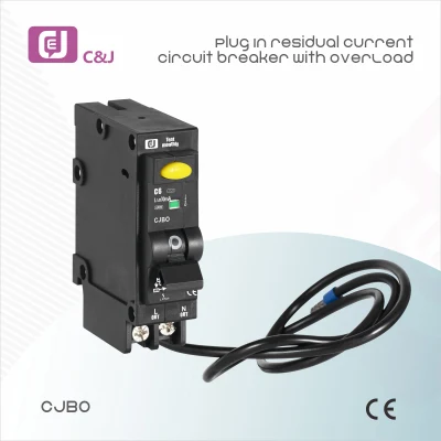 Подключите 6ka одна фаза прерыватель цепи RCBO утечки на землю