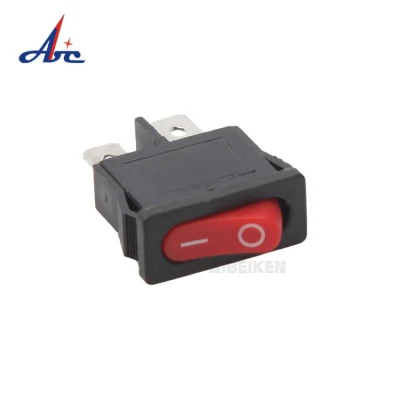  Быстрая доставка лодки форму 10A 20A 125 V AC мини-кулисный переключатель on-off горит красный кулисный переключатель для изготовителей оборудования