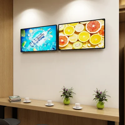 Установка на стену рекламы дисплей ЖК-экран Android Digital Signage