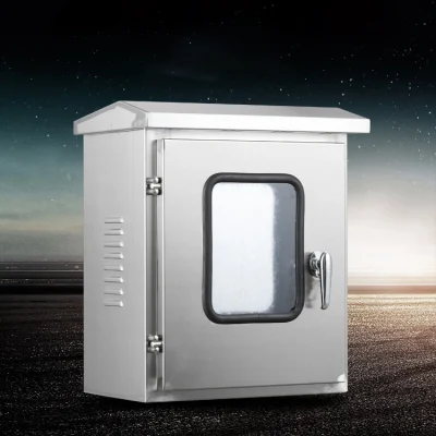 Для использования вне помещений Rainproof электрического шкафа управления из нержавеющей стали металлическую коробку распределительной коробки блока дозаторов