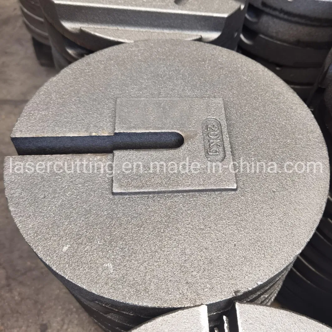 Cast Iron Balance Counter Weight Bituminous Paint in Rail Way Project