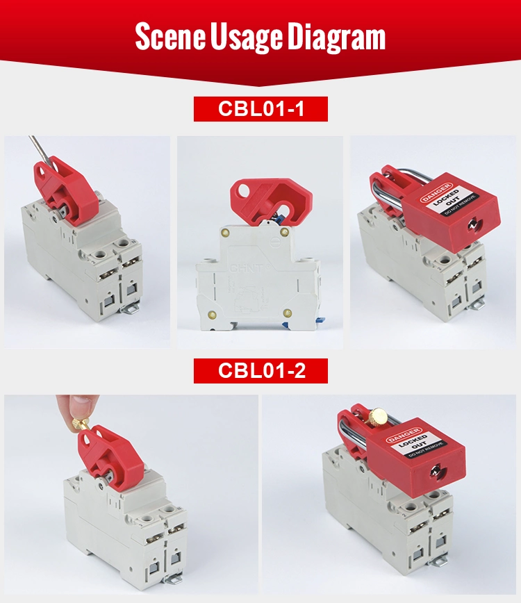 Electrical Equipment Supplies MCB Moulded Case Circuit Breaker Lockout