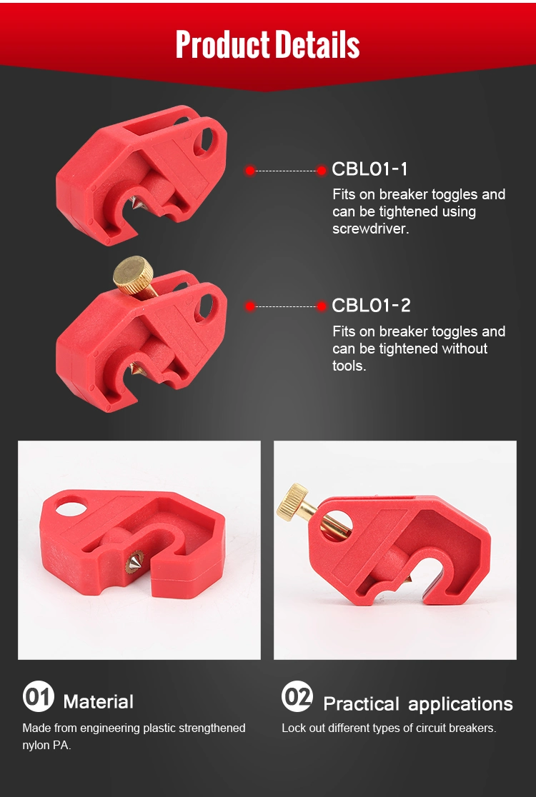 Electrical Equipment Supplies MCB Moulded Case Circuit Breaker Lockout