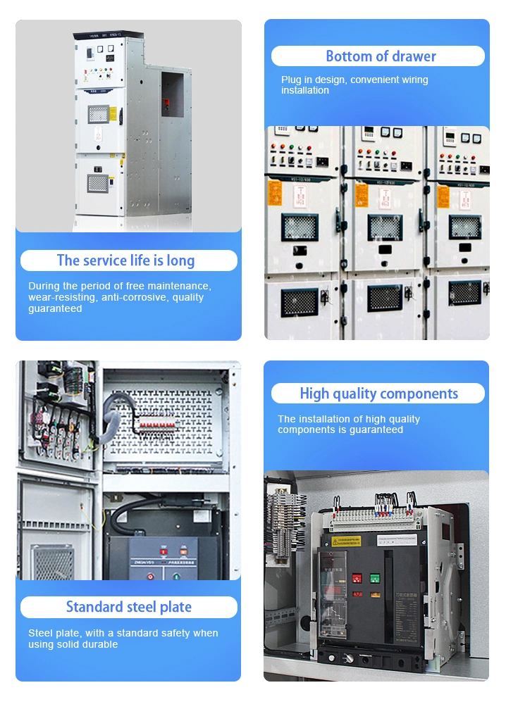 Kyn28 Type Electrical Distribution Board Medium Voltage Metal Clad Withdrawable Indoor AC Metal-Enclosed Switchgear