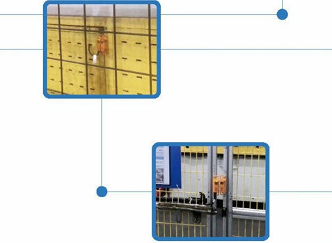 SLC brand TMC 6A RFID Safety Switches for door opening and power-off protection