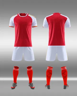 2023 Hot Sale New Season Thai Quality Fans City Europe Team Soccer T Shirt Jersey Football Uniform Soccer Jersey 7 Saka 8 Martin Aard High 11 Martinelli Custom