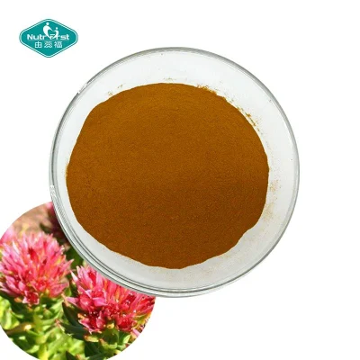 Wholesale Rhodiola Rosea Powder Water Soluble Dry Rhodiola Rosea Root Extract Rosavin 3% Salidroise 1%