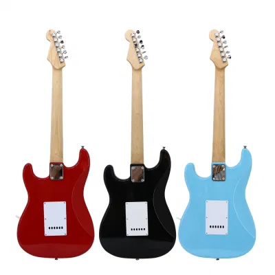 China Factory Customs Martin Guitar Electronic Jazz Guitar Kit String Musical Instruments Colorful Carbon Fiber St Bass Guitar Electric Guitar