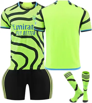 2023 Hot Sale New Season Thai Quality Fans City Europe Team Soccer T Shirt Jersey Football Uniform Soccer Jersey 7 Saka 8 Martin Aard High 11 Martinelli Custom