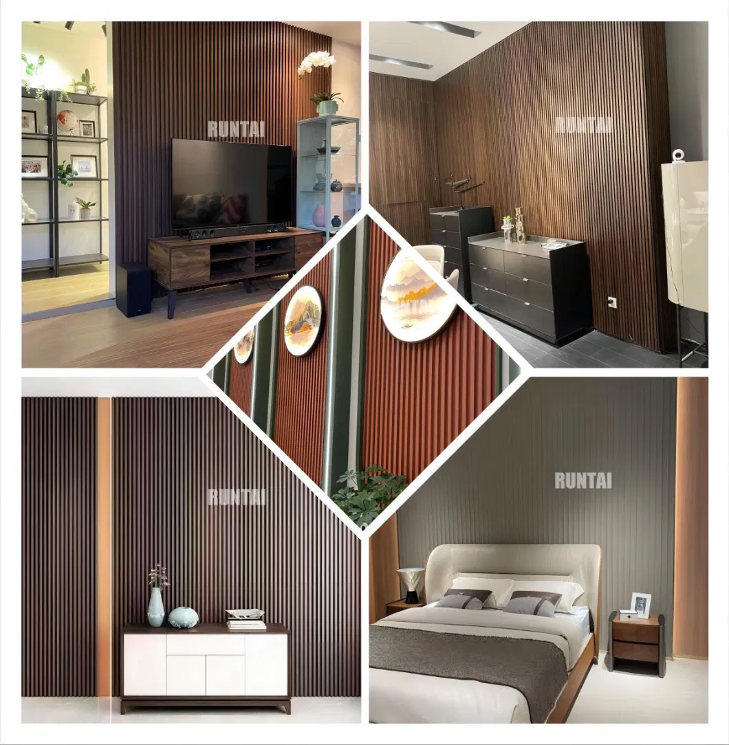 Indoor WPC Wall Panel Building Material 3D Wall Panel Interior Wall Board