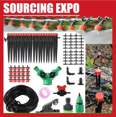  Automatic Drip Irrigation System DIY Micro Drip Irrigation Systems Drip Irrigation Drip Irrigation System Mosaic Flat Emitter Type Black Irrigation Drip Tape