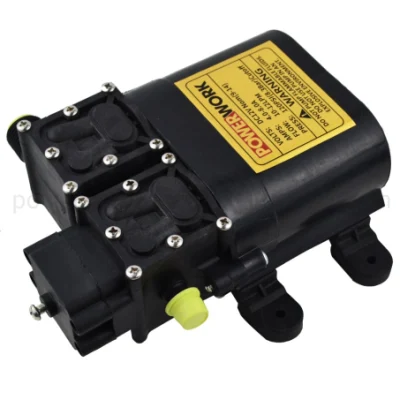 High Flow Battery Operated Motor Water Sprayer Pump Electrical Micro Irrigation Double 12VDC Diaphragm Pumps