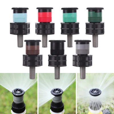  Plastic Adjustable 0~360 Degree Garden Irrigation Pop up Sprinkler for Lawn Park Underground Nozzle