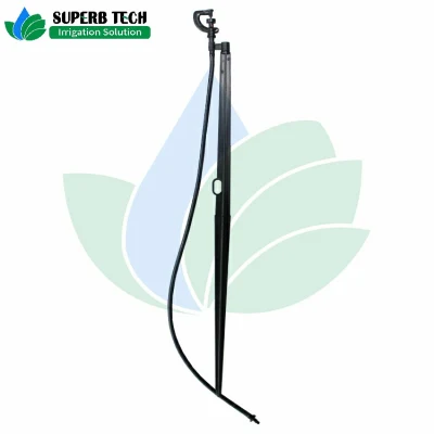  Greenhouse Irrigation Micro Sprinkler Fitting Plastic Stake Support