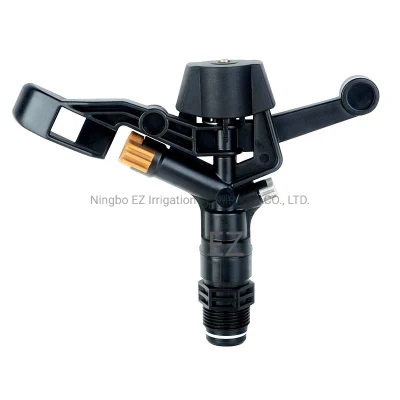  3/4 Irrigation Water Impact Spinning Install Outdoor Sprinkler
