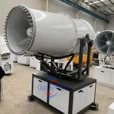 80 Meters Throw Range Mist Cannon Equipment Fog Sprayer for Industrial Airborne Dust Problem