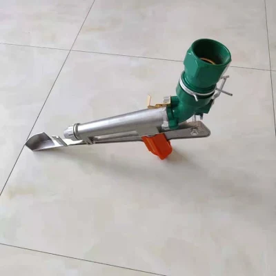 Automatic Irrigation System Rain Water Gun Sprinkler 360 Gear Drive Impact Sprinkler