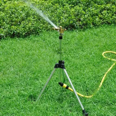 Telescopic Tripod Water Spray Sprinkler for Garden Lawn Irrigation