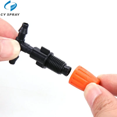  Nozzle Misting Dripper Sprayer Micro Auto Drip Irrigation System Adjustable Atomizing Sprinkler Agriculture Water Tools