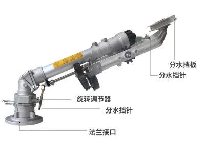 Low Price Lawn Cooling Rotating 360 Degree G-Type Micro Sprinkler Greenhouse Irrigation Gun Rain Gun Sprinkler