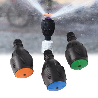 360 Degree 1/2&quot; Male Garden Watering Sprinkler 350/550/650L/H Lawn Agriculture Irrigation Accessories Automatic Rotating Sprinkler